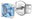 Cloud Light Blue FCL06 1 pcs (Ag 925/1000, 0,7 g)