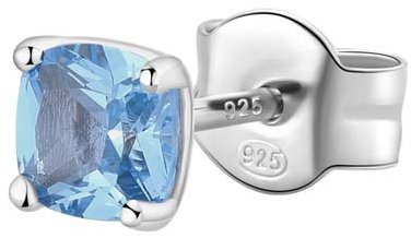 BROSWAY Single Fancy Cloud Light Blue FCL06 1 pcs (Ag 925/1000, 0,7 g) - Earrings - Main image