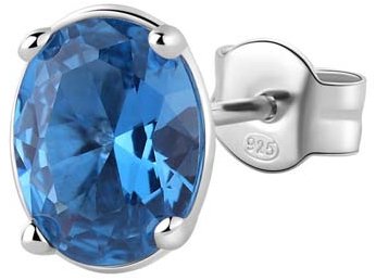 BROSWAY Single Fancy Freedom Blue FFB05, 1 db (Ag 925/1000, 1 g)