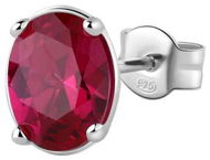 BROSWAY Single Fancy Passion Ruby FPR06 1 ks (Ag 925/1000, 1 g) - Náušnice