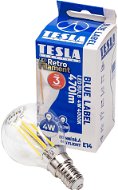 TESLA LED MINIGLOBE FILAMENT RETRO E14, 4W, 470lm, 4000K Daylight White - LED Bulb