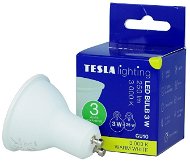 LED Bulb TESLA LED GU10, 3W, 250lm, 3000K Warm White - LED žárovka
