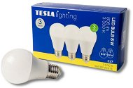 Tesla - LED bulb BULB E27, 8W, 230V, 806lm, 25 000h, 3000K warm white, 220st 3pcs in pack - LED Bulb