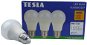 Tesla - LED bulb BULB E27, 9W, 230V, 1055lm, 25 000h, 3000K warm white, 220st 3pcs in pack - LED Bulb
