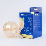 LED Bulb Tesla - LED bulb GLOBE G125 VINTAGE, E27, 4,2W, 230V, 380lm, 2400K, 360deg, gold - LED žárovka