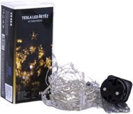 Tesla - decorative nano chain Star 1,5cm, 50LED, 2700K, 5m + 3m cable, 230V, timer, IP44 - Light Chain