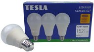Tesla - LED žárovka BULB E27, 12W, 230V, 1521lm, 25 000h, 3000K teplá bílá 220st, 3 pack - LED Bulb