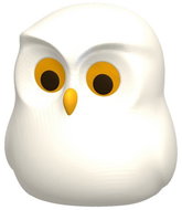 Tesla silikonová noční lampička - Sova - Noční světlo