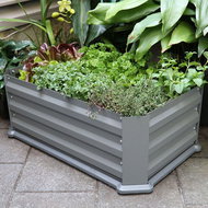Bio Green - Raised Bed made of Galvanized Steel “MAINAU“ - Raised Garden Bed