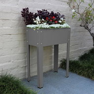 Bio Green - “FREISING-L“ Raised Bed made of Galvanised Steel - Raised Garden Bed
