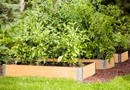 Raised Wooden Flower Bed Stackable - Large - Raised Garden Bed