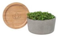 tvojefarma tvojefarma - betonová miska na microgreens antracitová - Příslušenství pro pěstování