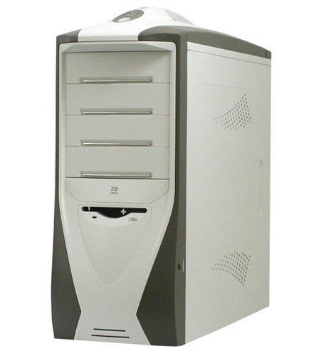 KME MiddleTower ATX CX-6062, s držadlem, P4-400W, 4x5.25", 2+5x3.5", USB/ FireWire - PC Case - Main image