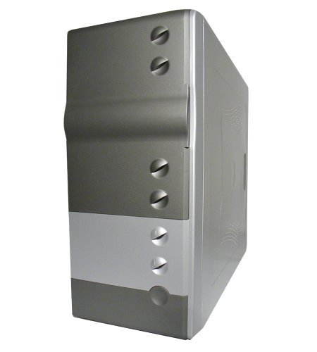 KME MidiTower ATX CX-6559 P4-300W 4x5.25"+1x3.5"+1xzap.3.5" - stříbrné provedení - PC Case - Fő fotó