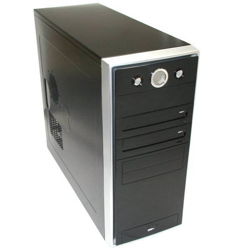 KME MidiTower ATX CX-Y662 černá 500W - Počítačová skříň - Main image