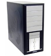 MiddleTower ATX JNC 8626, 350W P4, 4x5.25", 2+5x3.5", včetně 2xUSB/ audio portů - PC Case