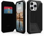 UAG Metropolis Folio Kevlar Black Cover für das iPhone 14 Pro - Handyhülle