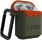 UAG Hard Case Olive/Orange Apple AirPods - Fülhallgató tok