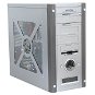 MiddleTower Ropla XENON TC30, ATX-300W, stříbrný, 2x USB, 3 tep. čidla a displej [aa003040] - PC Case
