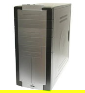 MiddleTower ATX MERCURY ELEGANT šedý (grey), 350W P4, 4x 5.25", 2+5x 3.5", 2x USB - PC Case