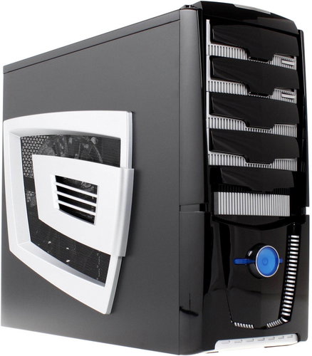 Eurocase MiddleTower K880 IRONMAN černá - Počítačová skříň - Hlavní obrázek