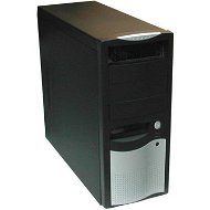 Eurocase MiddleTower 5410 černý, ATX 300W P4, 4x 5.25", 2+1x 3.5", 2x80mm chladič, 2x USB - PC-Gehäuse