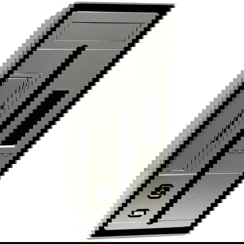 Eurocase MicroTower MS32, mATX 200W, LCD displej, 2x USB, 1x FW, 2x Audio - PC Case - Main image