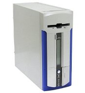 Eurocase MicroTower Q1, mATX 200W, multif. displej, 2x USB, 1x FireWire, 2x Audio - PC Case