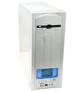 Eurocase MicroTower Q2, mATX 200W, multif. displej, 2x USB, 1x FireWire, 2x Audio - PC-Gehäuse
