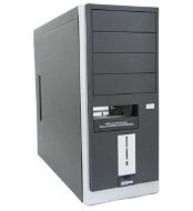 Eurocase MiddleTower 5470 černo-stříbrná 350W - PC skrinka