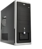 EUROCASE MiddleTower 301 Black-silver - PC Case
