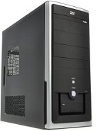 Eurocase MiddleTower 301 černo-stříbrná 350W - PC skrinka