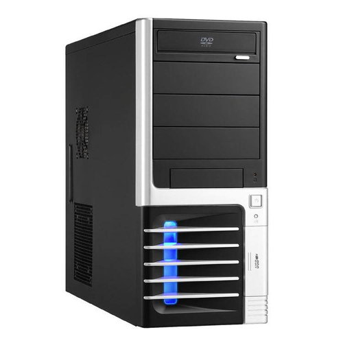 EUROCASE MiddleTower 630 Black-silver 400W - PC Case - Main image