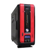 Eurocase MicroTower 913 Black-red - PC Case