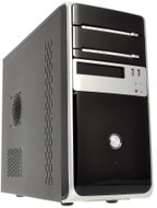 EUROCASE MicroTower MC26 Black-silver Fortron 350W - PC Case