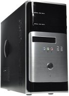 EUROCASE MicroTower MC30 Black-silver - PC Case