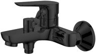 AQUALINE Bath Faucet 150 Wall Black Matt - Tap