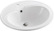 AQUALINE Ceramic Washbasin 55x48cm Recessed 55481 - Washbasin