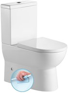 AQUALINE RIMLESS WC Combi Bowl Bottom/Rear Waste PB103 - Toilet Combi
