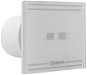 SAPHO GLASS kúpeľňový ventilátor axiálny s LED displejom, potrubie 100 mm, GS103 - Ventilátor do kúpeľne