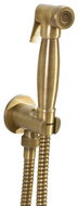 REITANO RUBINETTERIA Retro bidet shower with hose and shower holder with outlet, bronze 9106 - Tap