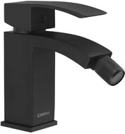 SAPHO GINKO 35 pedestal bidet mixer without waste, black matt 1101-03B - Tap