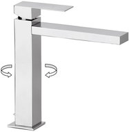 SAPHO LATUS pedestal basin mixer, height 235 mm, chrome 1102-19 - Tap