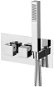 SAPHO LATUS concealed thermostatic shower mixer incl. shower, 3 outlets, chrome 1102-43 - Tap