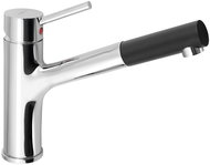 SAPHO TUKA pedestal basin mixer with pull-out spout, chrome 1105-66 - Tap