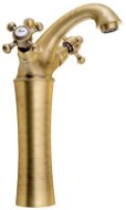 REITANO RUBINETTERIA ANTEA high basin mixer with spout, height 245mm, bronze 3176L - Tap