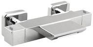 SAPHO DIMY wall-mounted bathtub thermostatic mixer, cascade, chrome DM292 - Tap