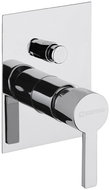 SAPHO ESPADA concealed shower mixer, 2 outlets, chrome ES42 - Tap