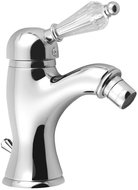 SAPHO KIRKÉ CRYSTAL pedestal bidet mixer with spout, lever crystal, chrome KI03KC - Tap