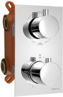 SAPHO KIMURA concealed thermostatic shower mixer, box, 3 outlets, chrome KU383 - Tap